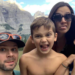 Hero dad saves his wife and kids from a wolf during a camping trip