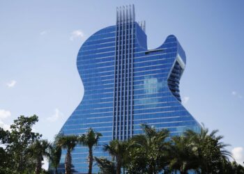 World’s first guitar-shaped hotel opens its doors in Florida