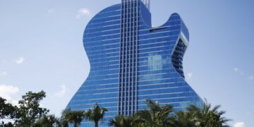 World’s first guitar-shaped hotel opens its doors in Florida