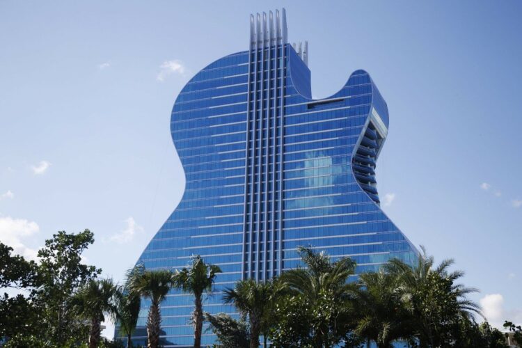 World’s first guitar-shaped hotel opens its doors in Florida