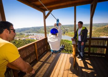 This magical Zipline takes you an hour back in time