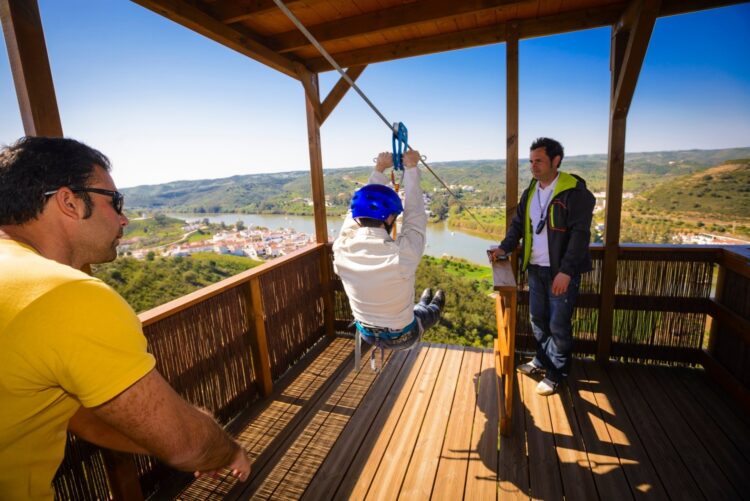 This magical Zipline takes you an hour back in time