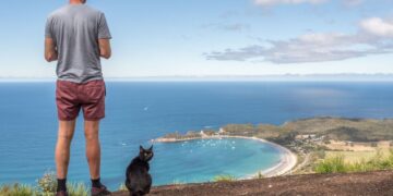 How one man travels Australia with his cat