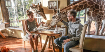 Bucket list: have breakfast with giraffes at Giraffe Manor