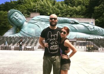 Couple who bonds through travel finds a unique way to share experiences with others