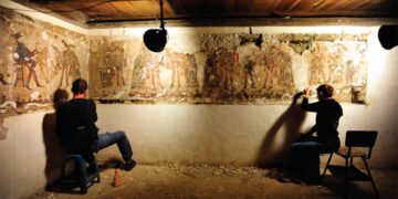 Mayan art found in a home reveals important historical notes