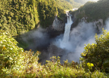 The suspect disappearance of a 500-foot waterfall