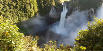 The suspect disappearance of a 500-foot waterfall