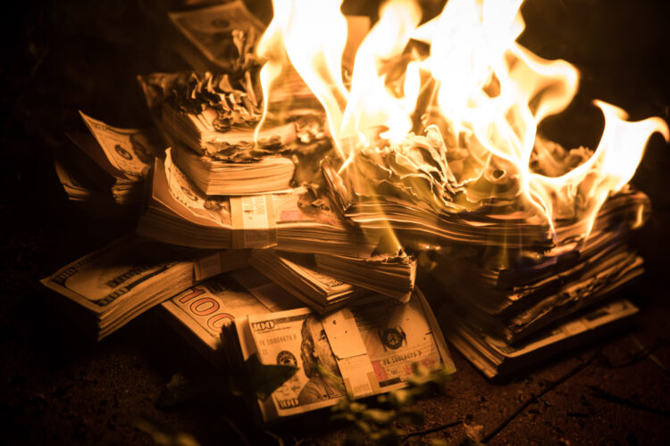 The time when the K Foundation burned 1 million pounds