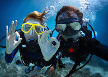 It is time to try scuba diving
