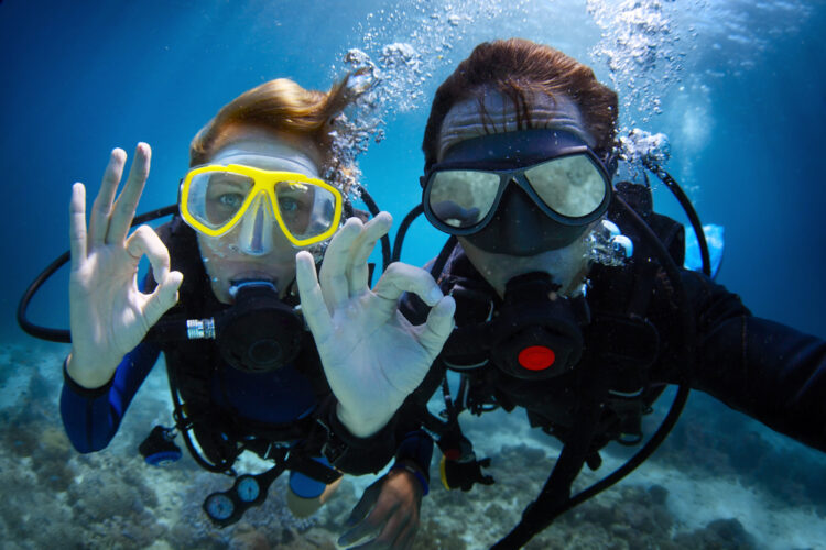 It is time to try scuba diving