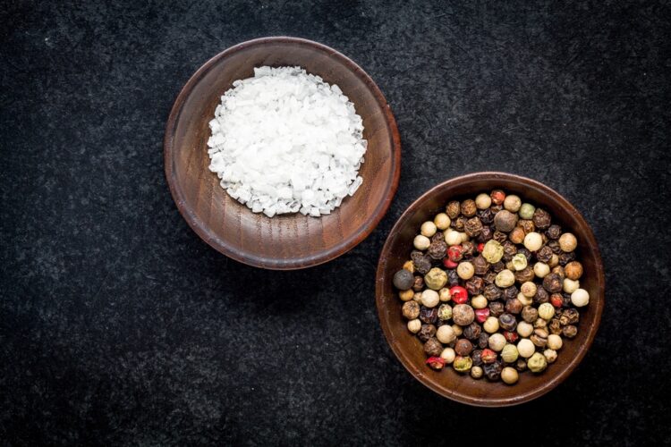An odyssey in seasoning with salt and pepper