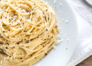 A new take on cacio e pepe.