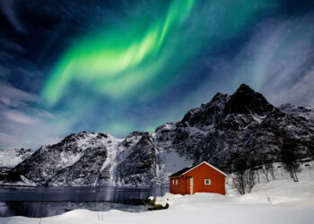 Get to see the northern lights from a stylish Airbnb