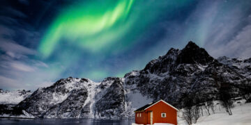 Get to see the northern lights from a stylish Airbnb